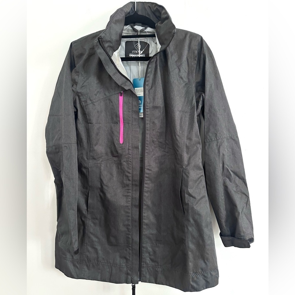 NWT MPG Daisy Rain Trench Coat Small